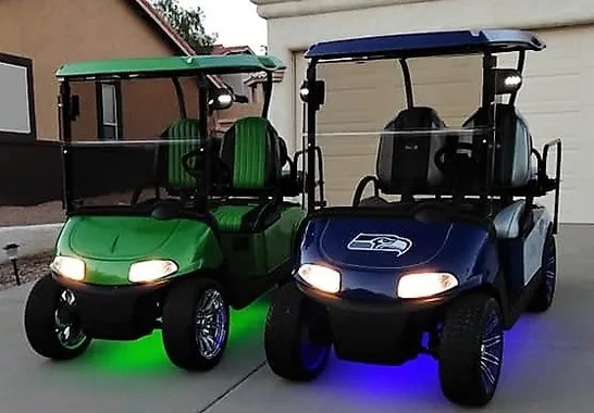 Luxury cart interior