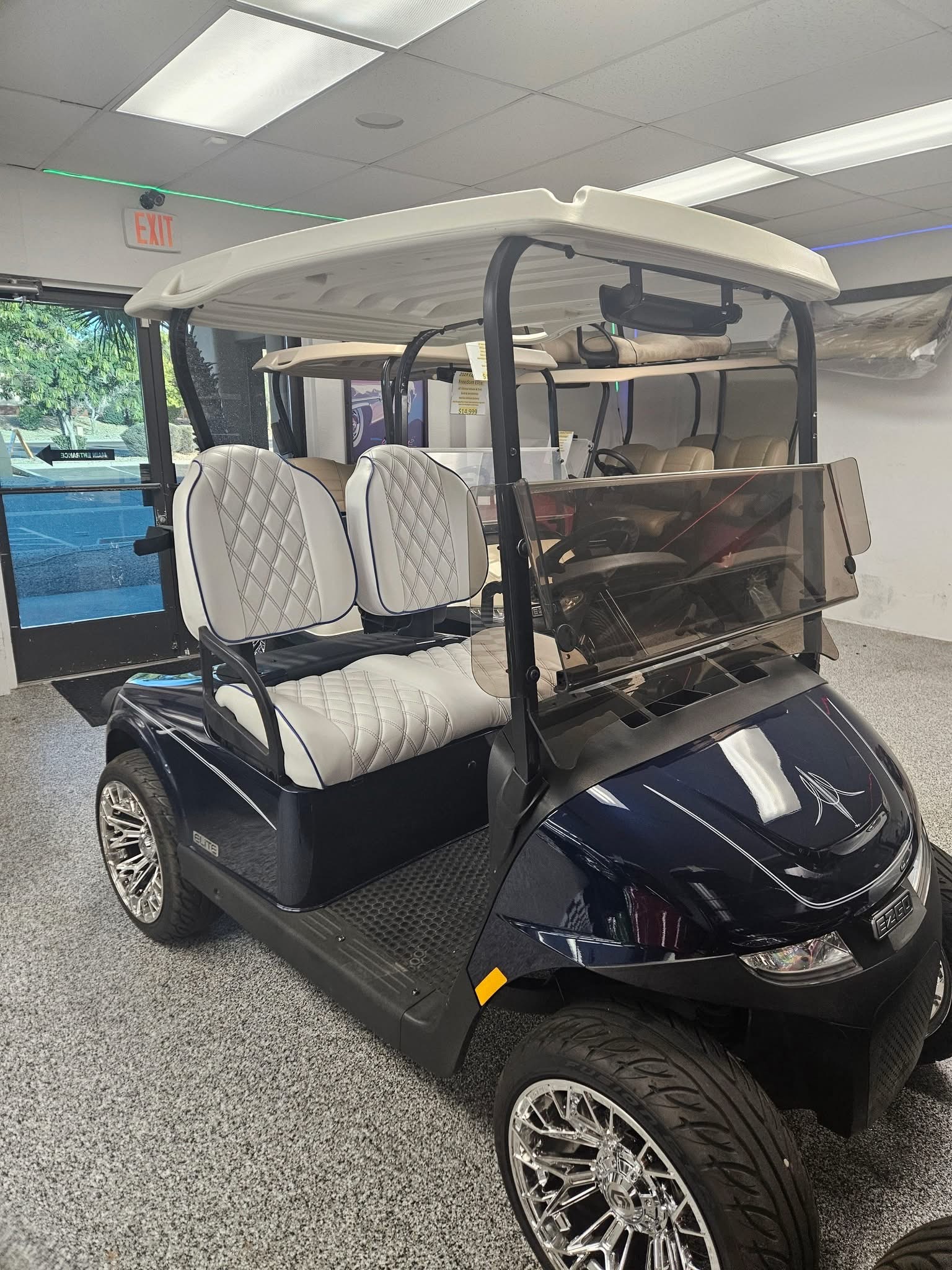 2026 EZGO RXV Navy Diamond